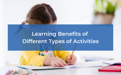 Learning Benefits of Different Types of Activities