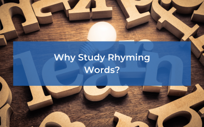 Why Study Rhyming Words?